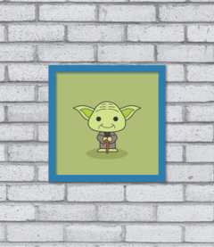Quadro Cute Yoda