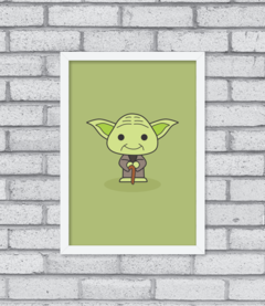 Quadro Cute Yoda