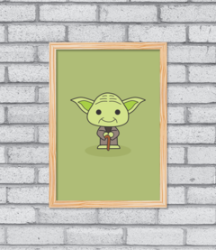 Quadro Cute Yoda