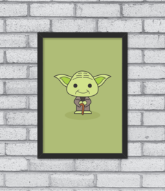 Quadro Cute Yoda - Pendurama Quadros e Artigos de Decoração