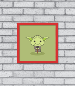 Quadro Cute Yoda - loja online