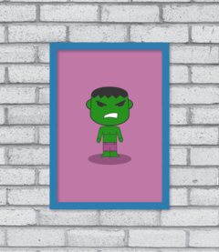 Quadro Cute Hulk - comprar online