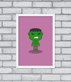 Quadro Cute Hulk - comprar online