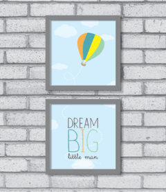 Quadro Dream Big (duplo) - comprar online