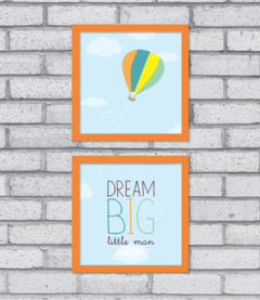 Quadro Dream Big (duplo)