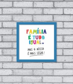 Quadro Família Legal na internet