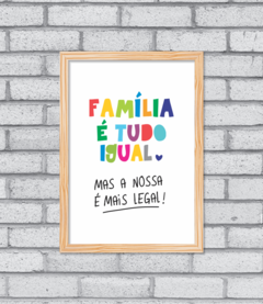 Quadro Família Legal