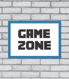 Quadro Game Zone - loja online