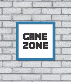 Quadro Game Zone - Pendurama Quadros e Artigos de Decoração