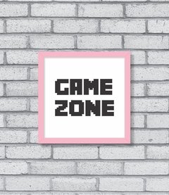 Quadro Game Zone - Pendurama Quadros e Artigos de Decoração