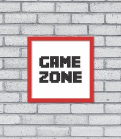 Quadro Game Zone - comprar online