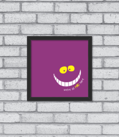 Quadro Gato de Cheshire - Pendurama Quadros e Artigos de Decoração