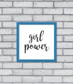 Quadro Girl Power - Pendurama Quadros e Artigos de Decoração