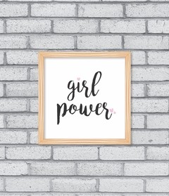 Quadro Girl Power - comprar online
