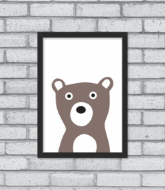 Quadro Hey Teddy - Pendurama Quadros e Artigos de Decoração