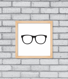 Quadro Oculos - Pendurama Quadros e Artigos de Decoração