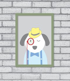 Quadro Hipster Puppy - loja online