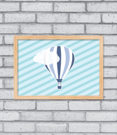 Quadro Hot Balloon - Pendurama Quadros e Artigos de Decoração