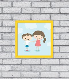 Quadro Irmãos - loja online