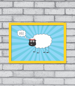 Quadro John Sheep - comprar online