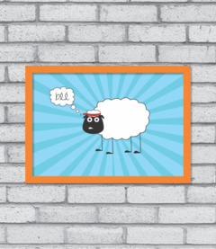 Quadro John Sheep na internet