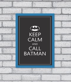 Quadro Keep Batman - comprar online