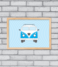 Quadro Kombi - Pendurama Quadros e Artigos de Decoração