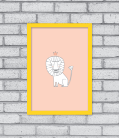 Quadro Leo (candy) - Pendurama Quadros e Artigos de Decoração