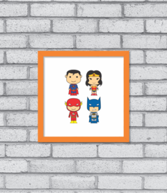 Quadro Cute Liga da Justiça - loja online