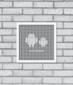 Quadro Like Daddy - comprar online