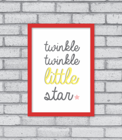 Quadro Little Star - Pendurama Quadros e Artigos de Decoração