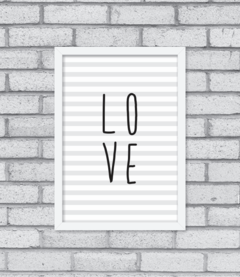 Quadro Love - comprar online