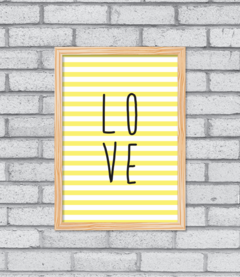 Quadro Love - Pendurama Quadros e Artigos de Decoração