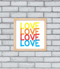 Quadro LoveS - comprar online