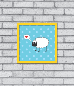 Quadro Loving Sheep - loja online