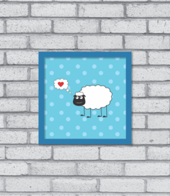 Imagem do Quadro Loving Sheep