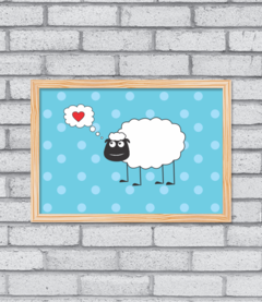 Quadro Loving Sheep - comprar online