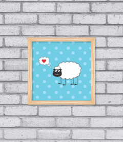 Quadro Loving Sheep na internet