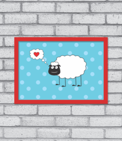 Quadro Loving Sheep - loja online