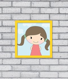 Quadro Menininha - loja online