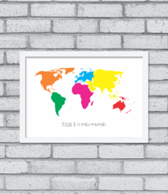 Quadro Meu Mundo - comprar online