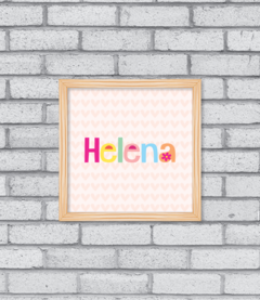 Quadro Nome Color (menina) - comprar online