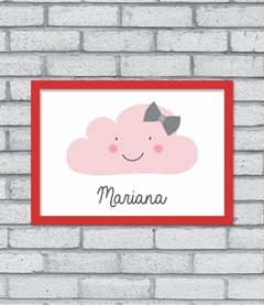 Quadro Nome Nuvem (menina) - comprar online