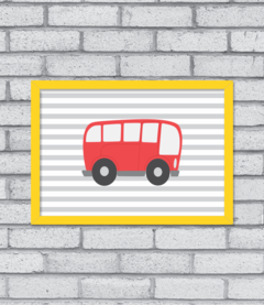 Quadro Onibus - comprar online