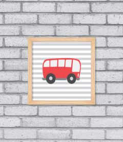 Quadro Onibus - Pendurama Quadros e Artigos de Decoração