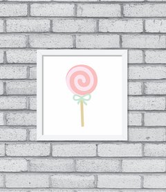 Quadro Lollipop - Pendurama Quadros e Artigos de Decoração