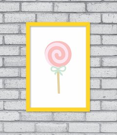 Quadro Lollipop - Pendurama Quadros e Artigos de Decoração
