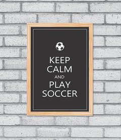Quadro Play Soccer - comprar online