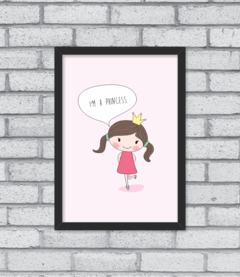 Quadro Princesinha - comprar online