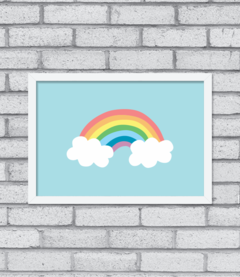 Quadro Cute Rainbow - comprar online